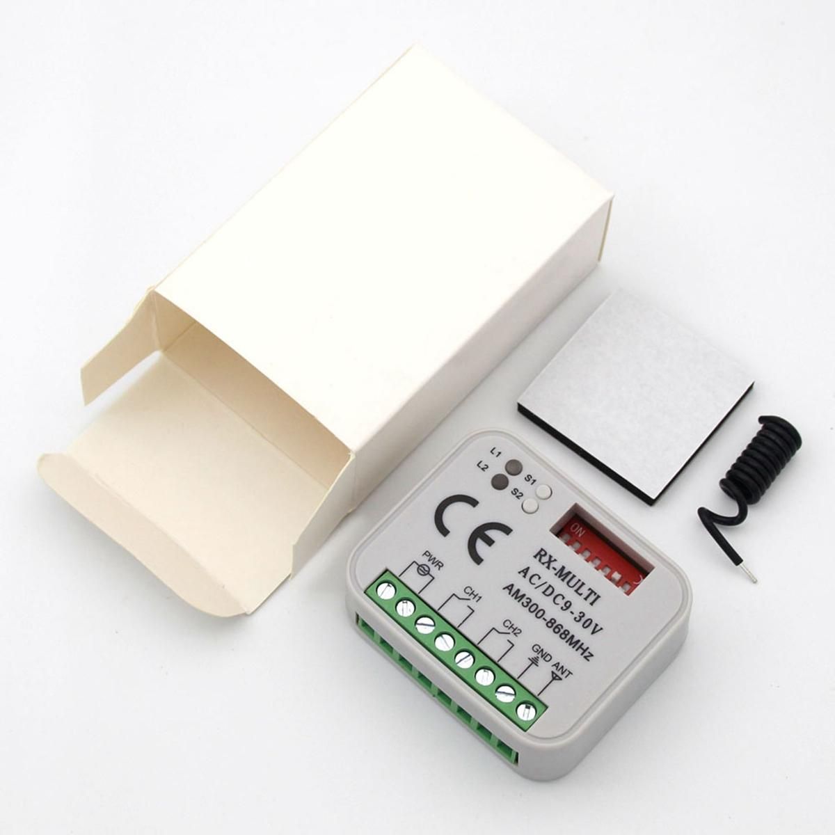 Universal 300-868 MHz RX-Multi-Frequency Receiver Switch