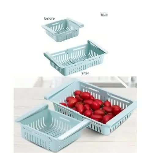 Multipurpose Fridge Storage Sliding Drawer -1 Piece