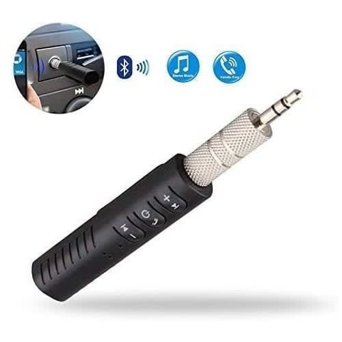 Bt-450 Wireless Bluetooth Audio Receiver For Car And Speaker - Black