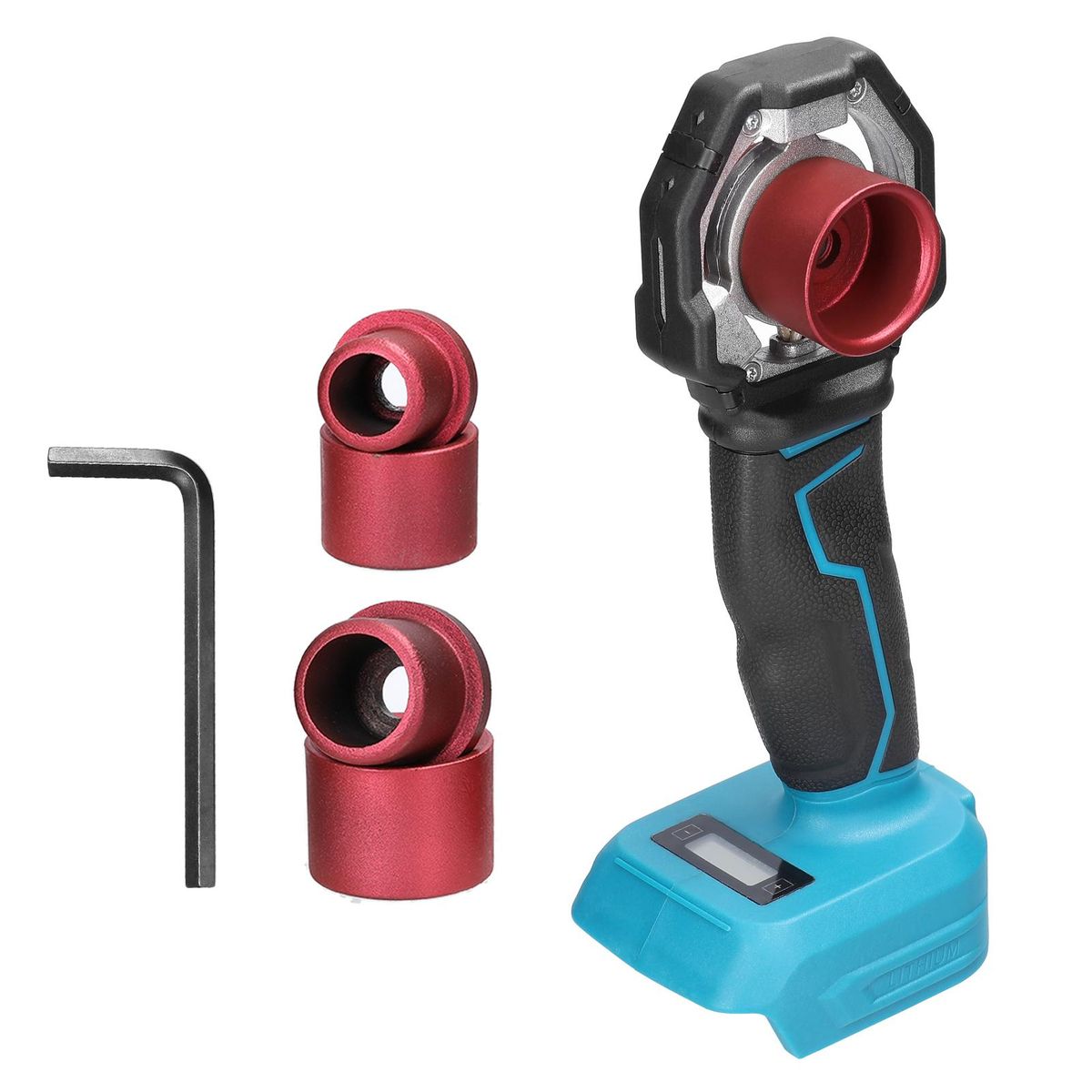 Lithium Power Electric Water Pipes Melting Device Household PPR Welding Machine with 20mm 25mm 30mm Replacement Heads