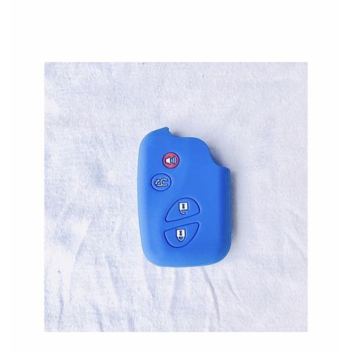Lexus Silicon Remote Key Case Cover Blue