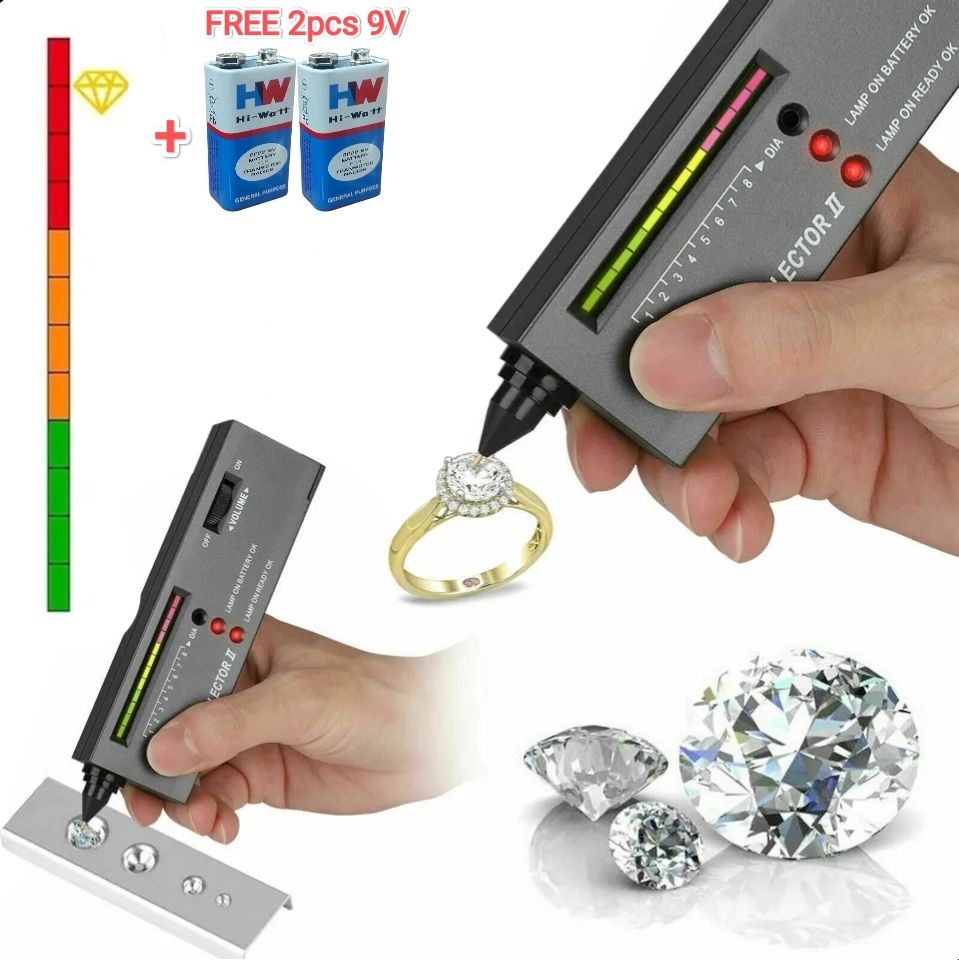 Moissanite Diamond Tester Diamond Selector II Gold Tester Kit Gold Weight Measurement Gram Scale