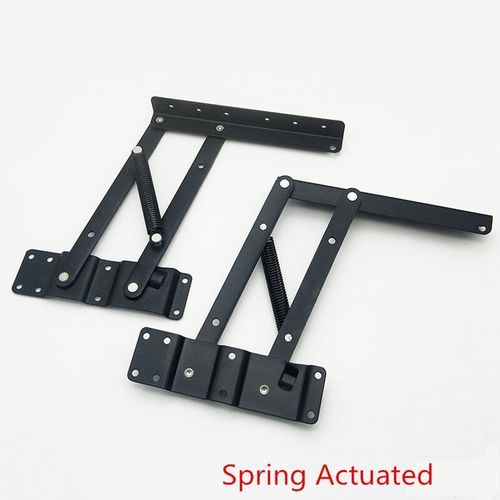 2 Pcs Table Hinges Lift  Up Top Coffee Table Mechanism Hardware Furniture Hinges For 30 Kg Table Lift And Folding Cabinet Hinge