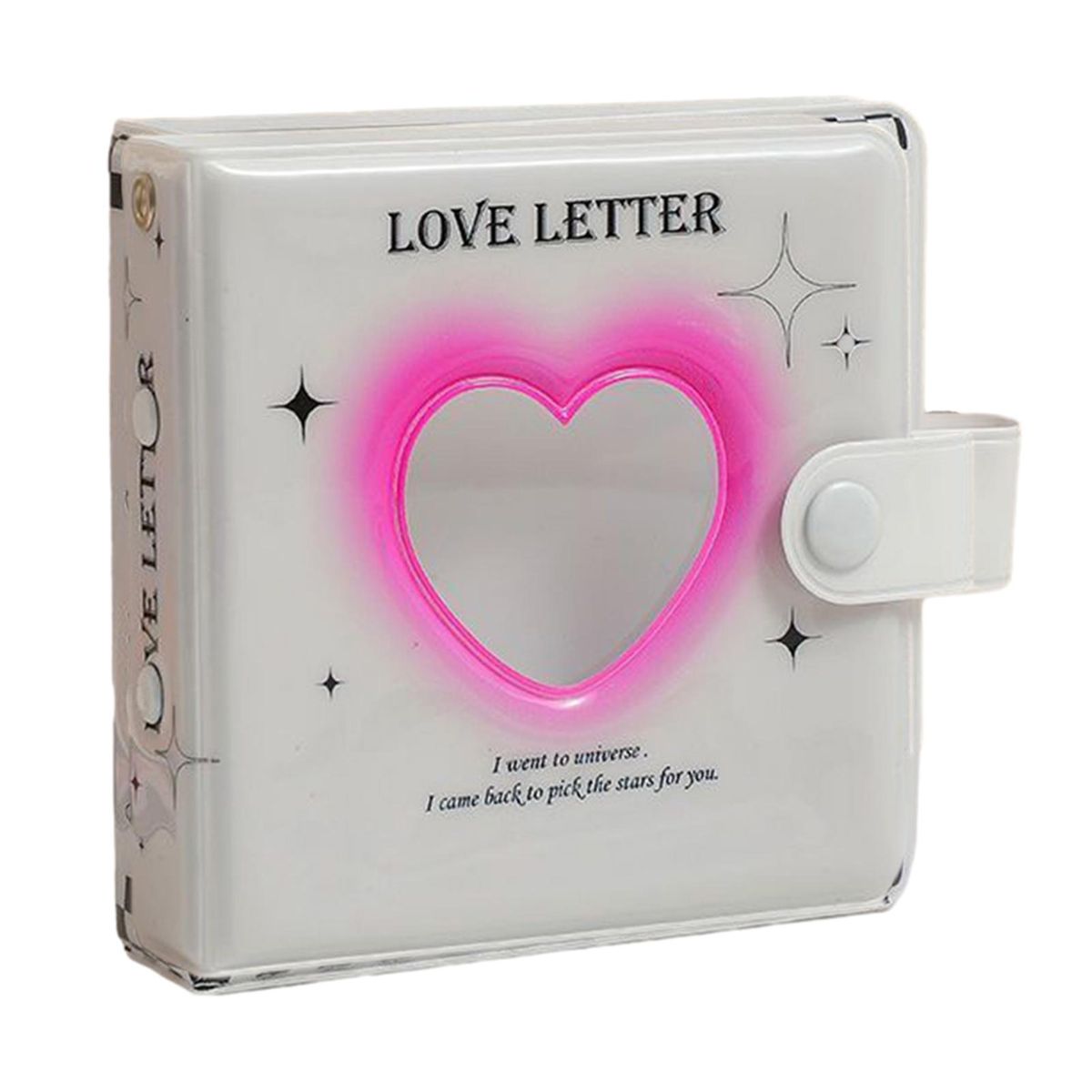 Photocard Album Kpop Photocard Holder Book White