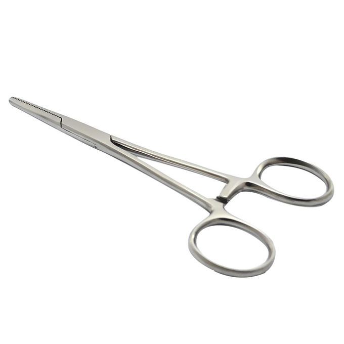 Hemostatic  Locking Clamp Forceps Straight Surgical