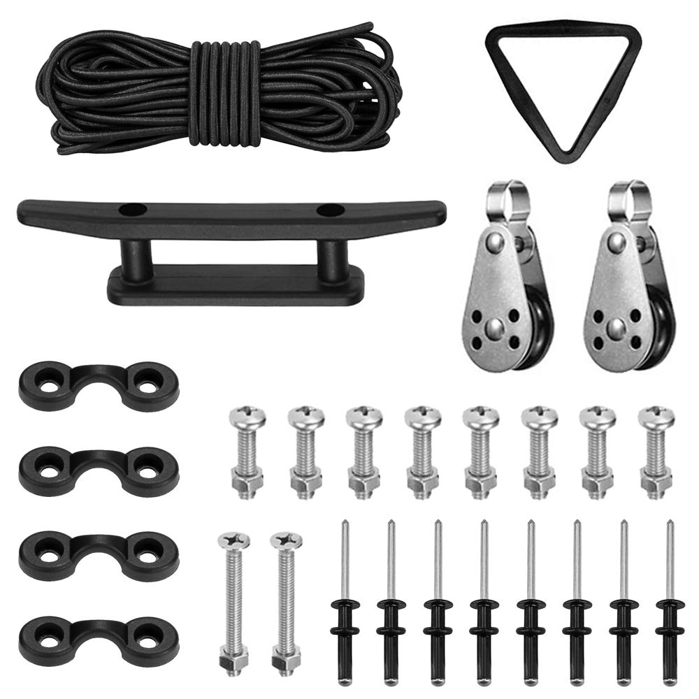 Kayak Anchor Trolley Kit With ​​​​​​​Tri-grip