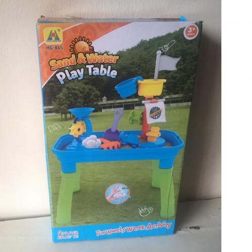 Sand And Water Play Table Beach Toy With Accessories