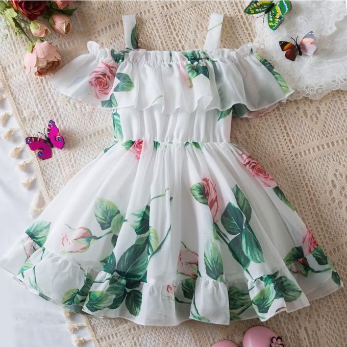 Toddler Kids Party Dresses Summer Girls Sleeveless Dress