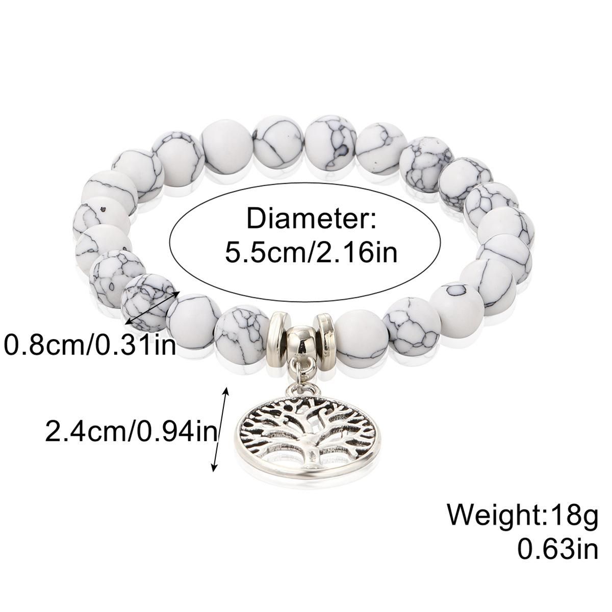 Bracelet Tree of Life Lucky Bracelet White