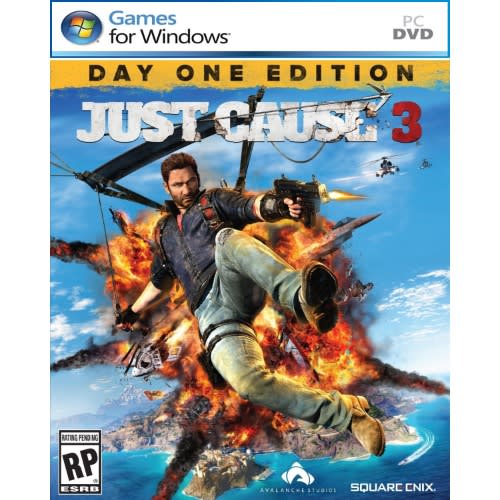 Just Cause 3 PC Game DVD Discs + Free Gifts
