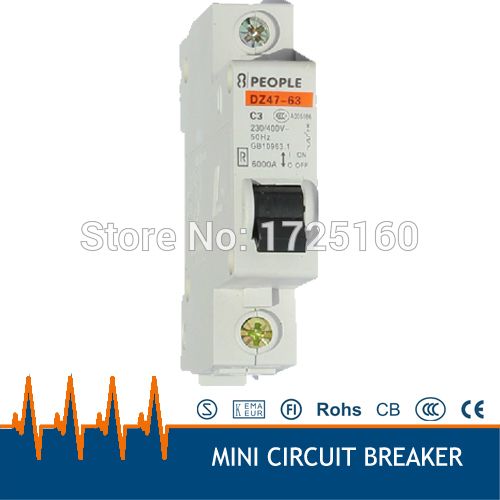 230v 3A Circuit MCB Applicable Family 220 Price Mini Low 1P