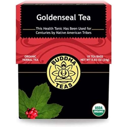 Buddha Teas Goldenseal Tea - 18 Tea Bag - 24g