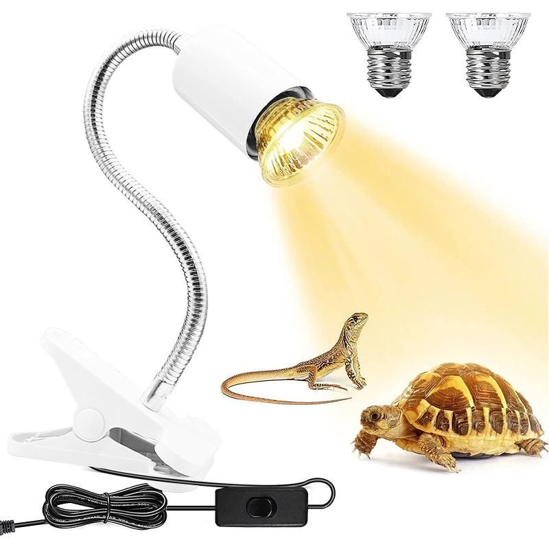 Reptile Heat Lamp Turtle Basking Light UVA UVB