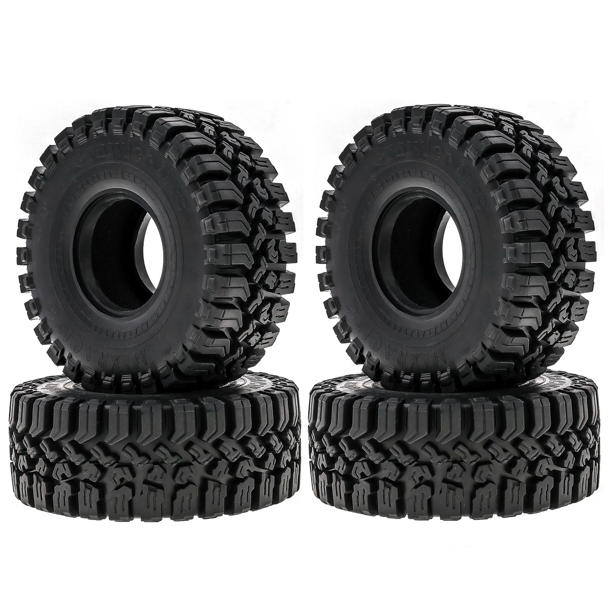 Remote Control Crawler Rubber Car Tires 1.9inch 120*45*48mm