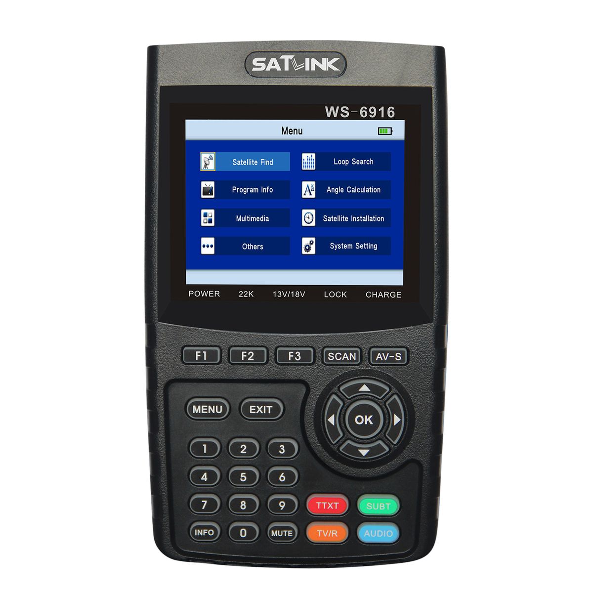 WS-6916 Digital Satellite Finder Meter HD Digital Satellite