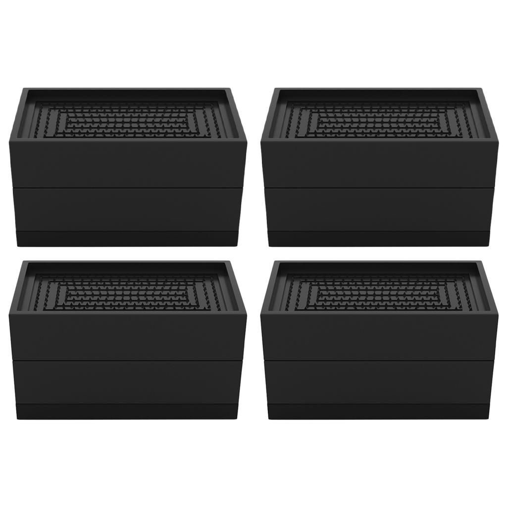 Adjustable Bed Risers Heavy Duty Anti-Slip Stackable