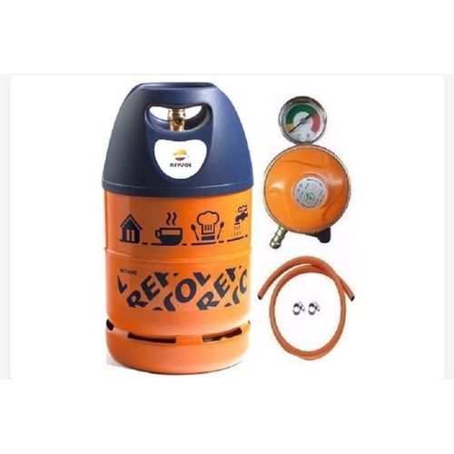 12.5kg Light Weight Gas Cylinder, Regulator, Hose & Clips