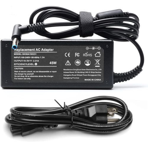 45W AC Adapter Replacement Charger Cord For HP Laptop Pavilion X360 15 13 11 Stream 11 13 14 741727-001 19.5V 2.31A Notebook Power Supply