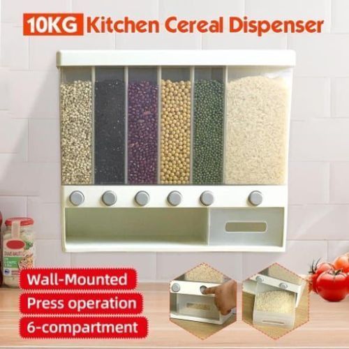 Sectional Cereal Dispenser Box