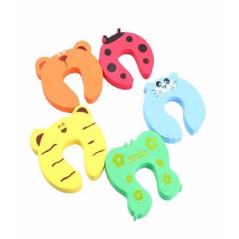 5pcs Baby Safety Door StopFinger Pinch Jammer