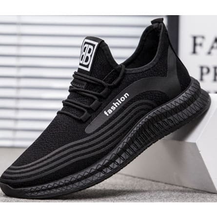 Unisex Trendy Sports Sneakers - Black