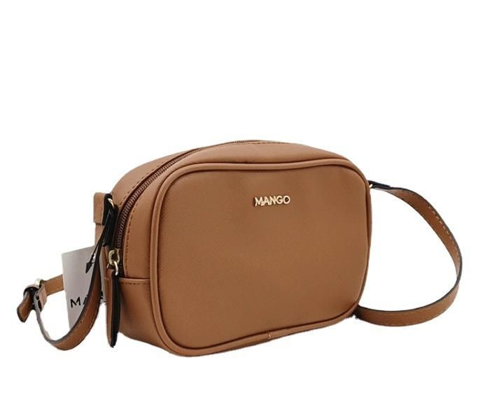 Mango Bag 2023 New Women's Crossbody Bag One Shoulder Simple Versatile Fashion Mobile Bag