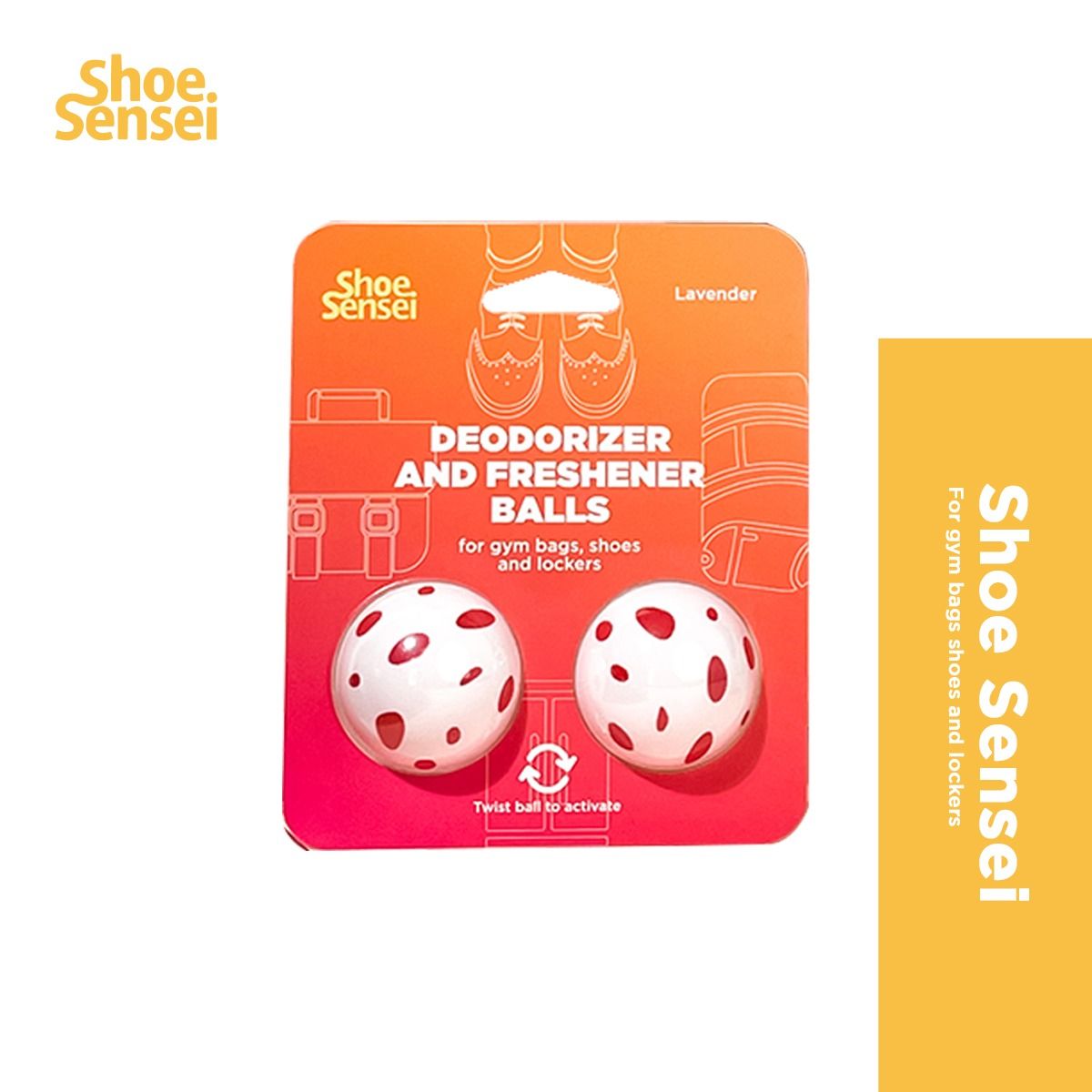 Deodorizer And Freshener Balls - Lavender