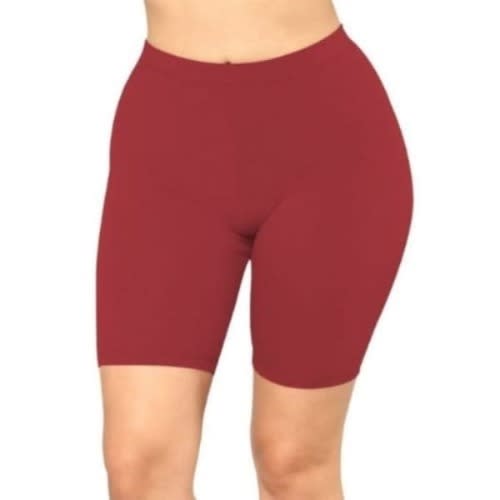 Elastic Female Biker Short