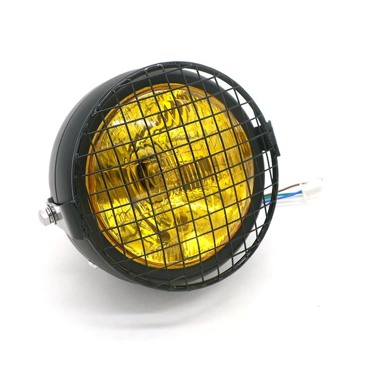 Motorcycle LED Headlight For Halley CG125 / GN125 DM-DD-023 (Yellow)