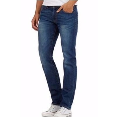 Slim Regular Jeans For Men - Blue