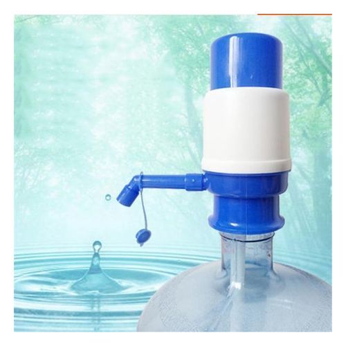 Manual Water Pump - White/Blue COLOR