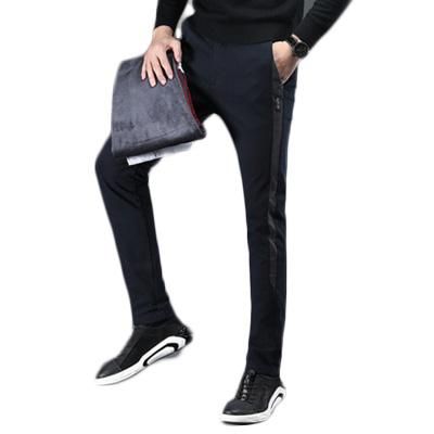 Thick and intelligent pants for men Velvet shots adjusted for autumn and winter