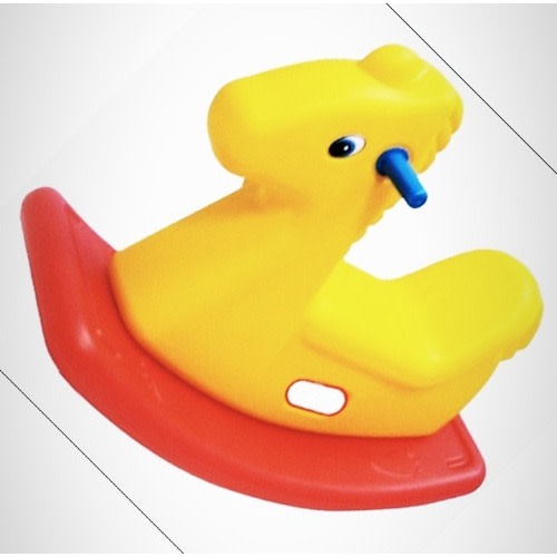 Kids Indoor-outdoor Plastic Horse Rocker