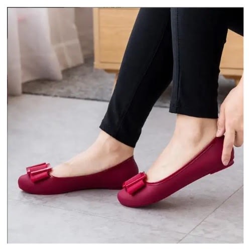 Ladies Casual Shoes - Red