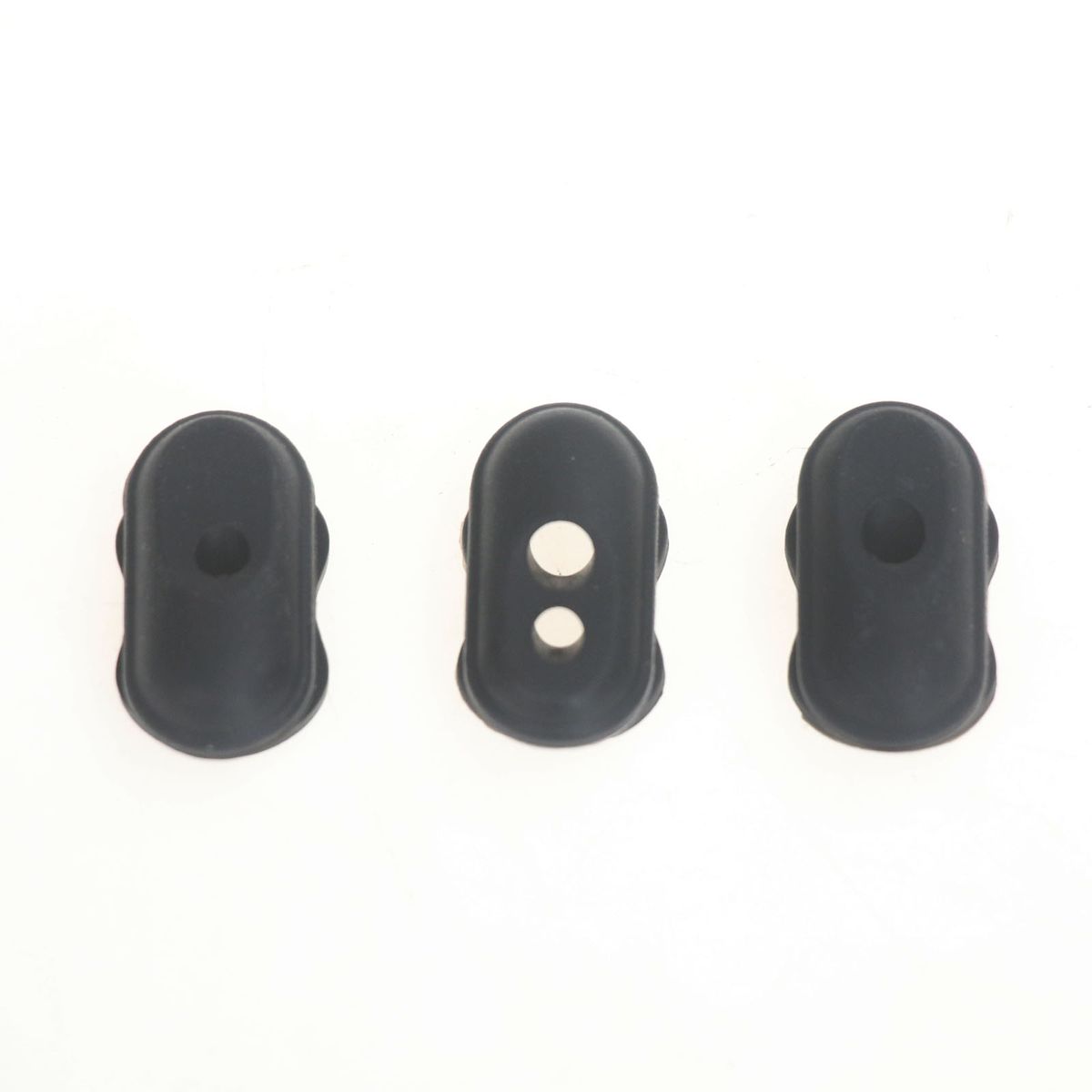 3pcs Dust Plug Silicone Plug Silicone Plug Cap Black