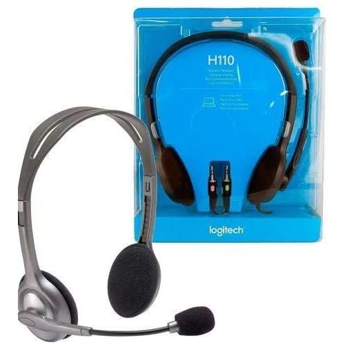 Stereo Headset H110 With Noise Cancelling Headphone