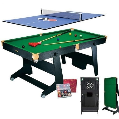 6ft Snooker Board With Complete Accessories - Exra Stick + One Packet Of Ball