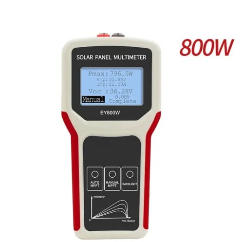 Elejoy - Solar Panel Meter Tester - 800W