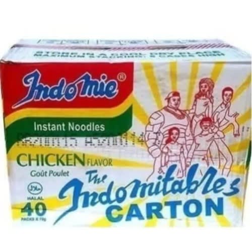 Indomie Chicken Flavor Instant Noodles - 70g X 40 Packs