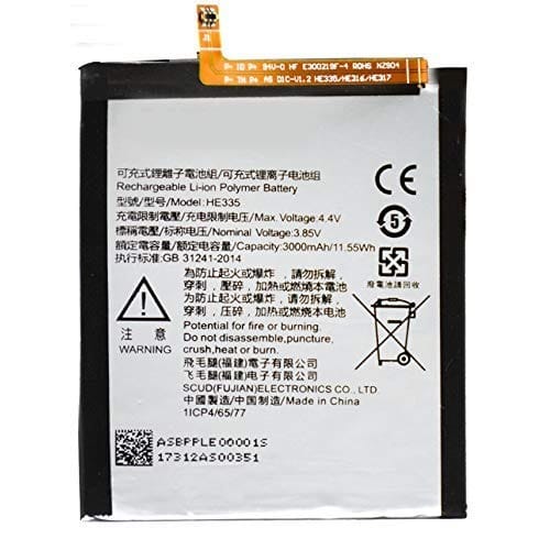 Replacement Battery For Nokia 5 He-335