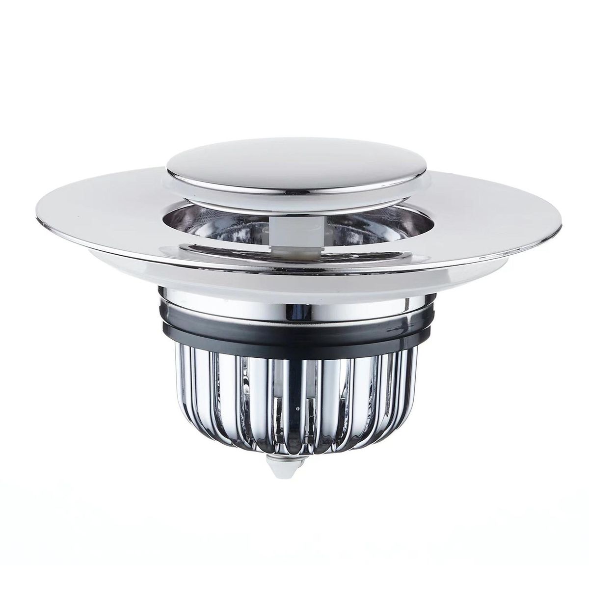 Universal Stainless Steel Tub Strainer Quick Drainage for Kitchen