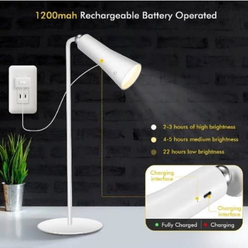 Mgtu  4in1 Led Light | Clip-on Light | Table Light | Cabinet Lamp Wall Sconce | Flashlight