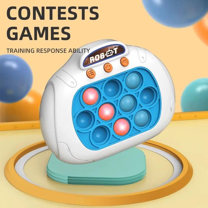 Breakthrough puzzle game console new pinch music decompression toy