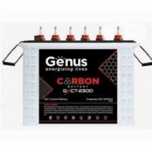 Genus Carbon Indian Tubular Battery - 230ahs By 12v