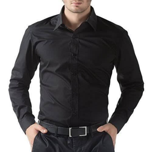 Men's Real Formal Shirt - Black