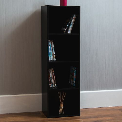 Standard4 Layered Wooden Book Shelf Rack  File Cabinet