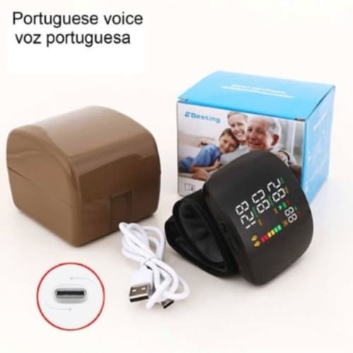 Rechargeable Wrist Blood Pressure Monitor