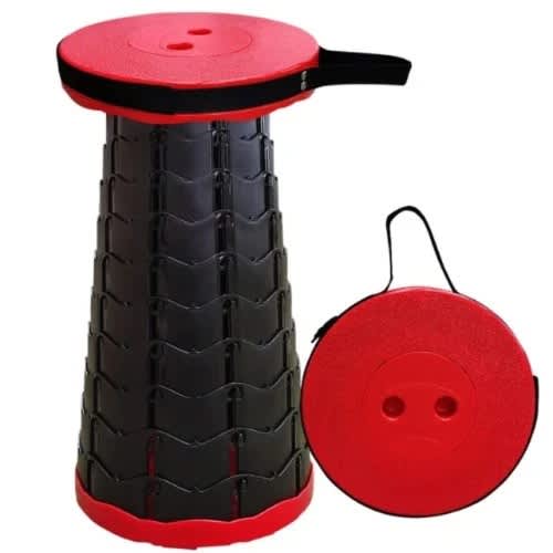 Foldable And Retractable Stool