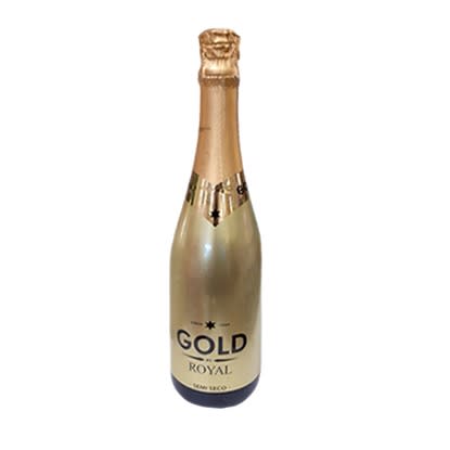 Gold Royal Semi Deco Sparkling Wine 75cl X 6 11.5% Abv