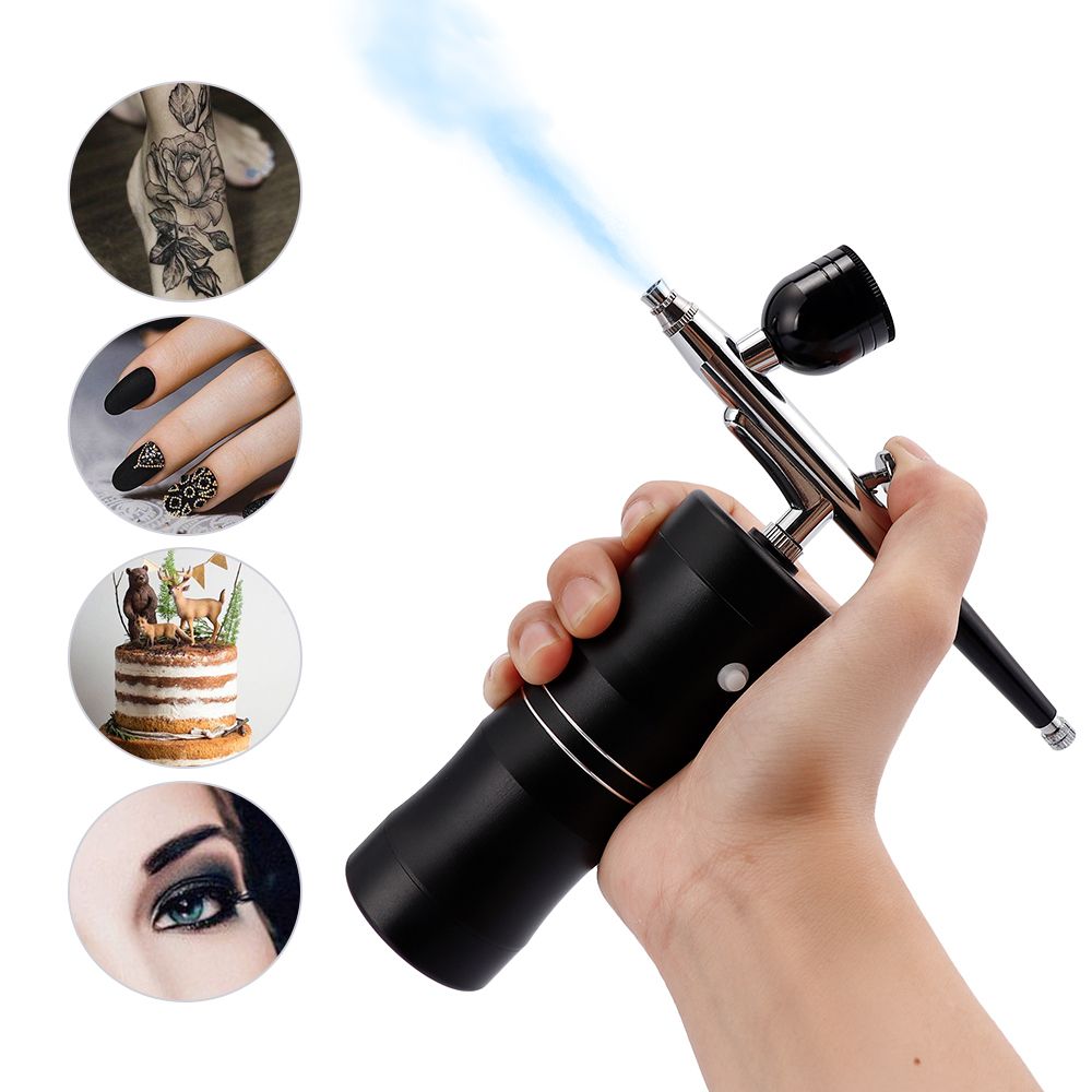 Portable Airbrush For Model Nail Tattoo Oxygen Spa